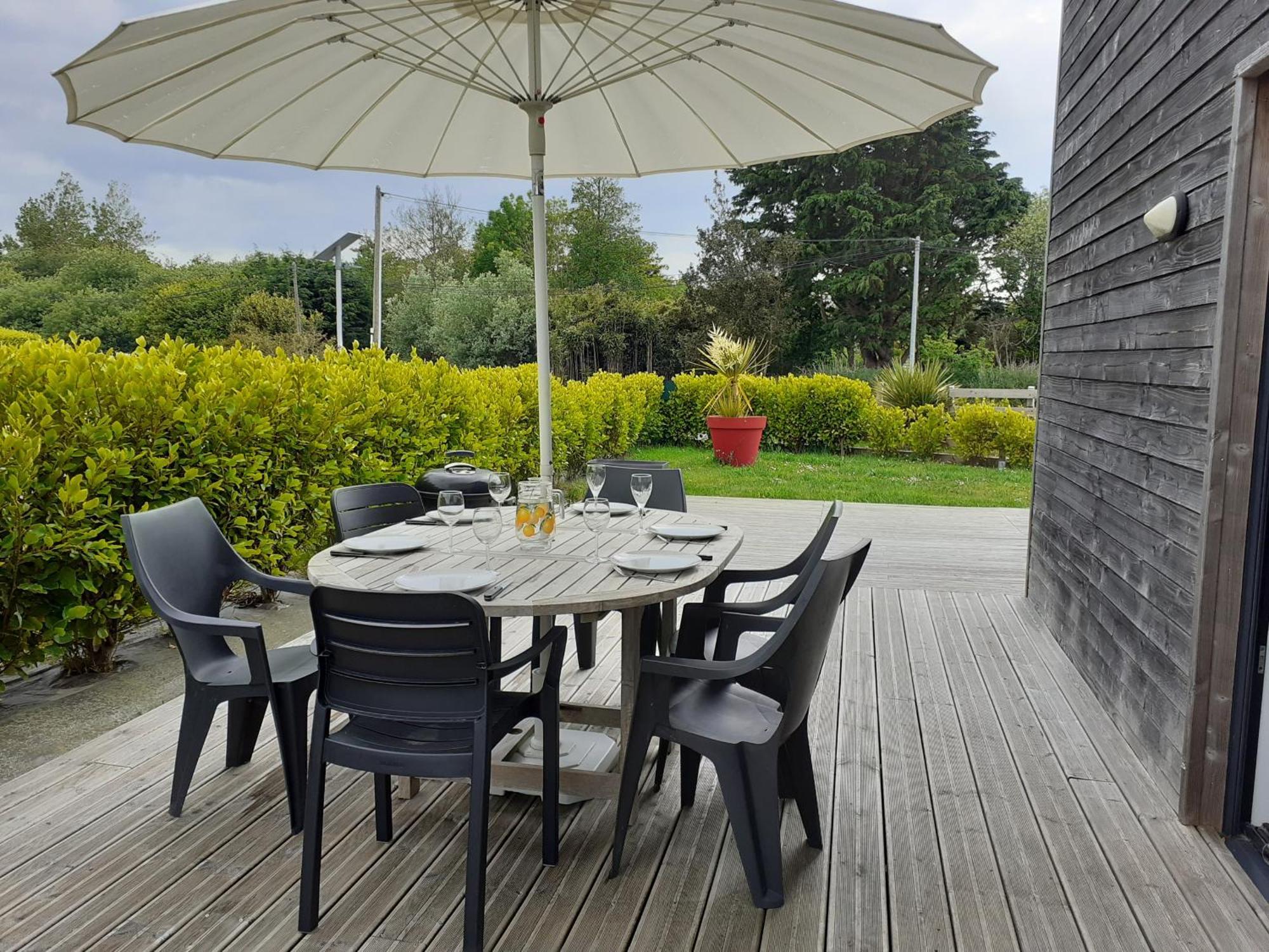 Roscaroc Enez Hir - Charmant T4 Proche Plage Ploudalmézeau Exterior foto